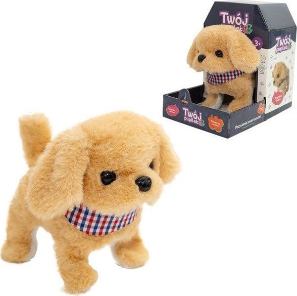 Maskotka interaktywna Twój pupilek - Piesek beżowy ASKATO