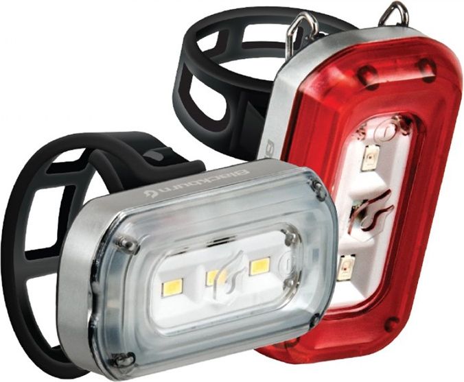 Blackburn Zestaw Lampki Central 100 przód 100 lumenów, 20 lumenów tył USB