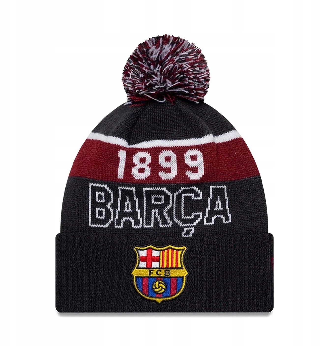 New Era Core Sport Knit Beanie FC Barcelona Hat 60846895 Granatowy One size