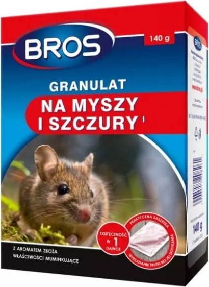 Bros Granulat na myszy i szczury 100 g