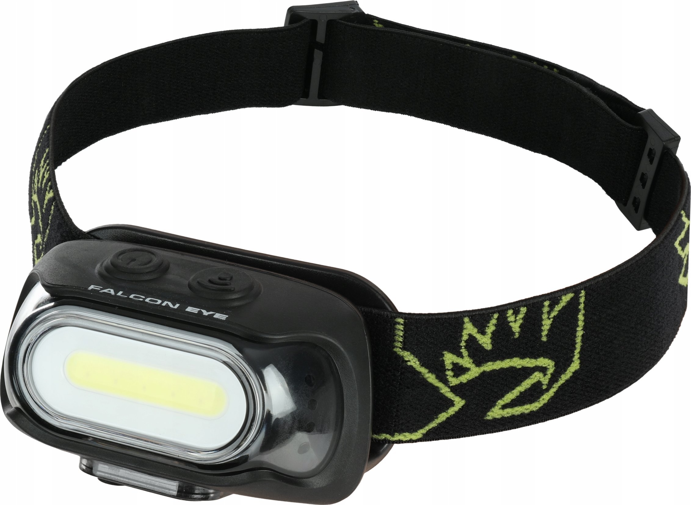 Latarka MacTronic Falcon Eye 500lm ładowalna latarka czołowa Sturdy FHL0134