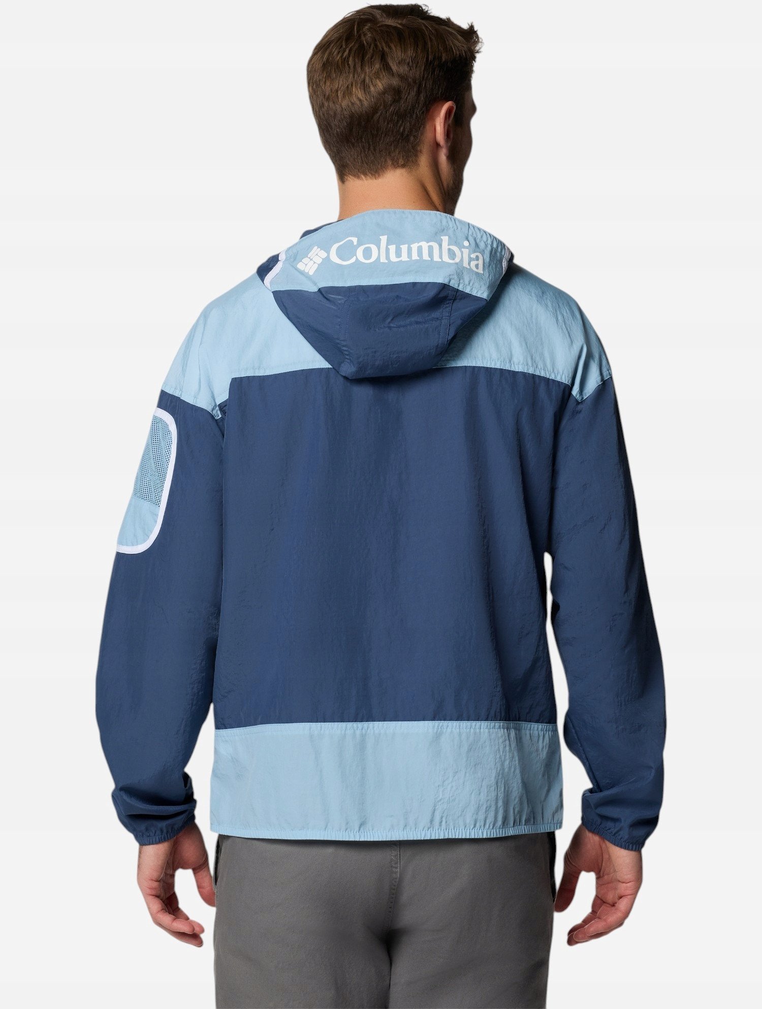 Columbia Challenger II Windbreaker Jacket 2071553478 Granatowe L