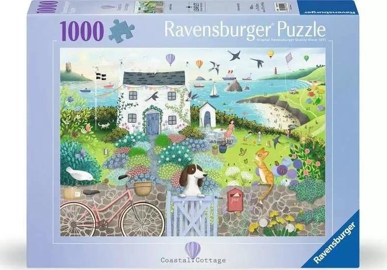 Ravensburger Puzzle Urokliwa wieś 1000 elementów