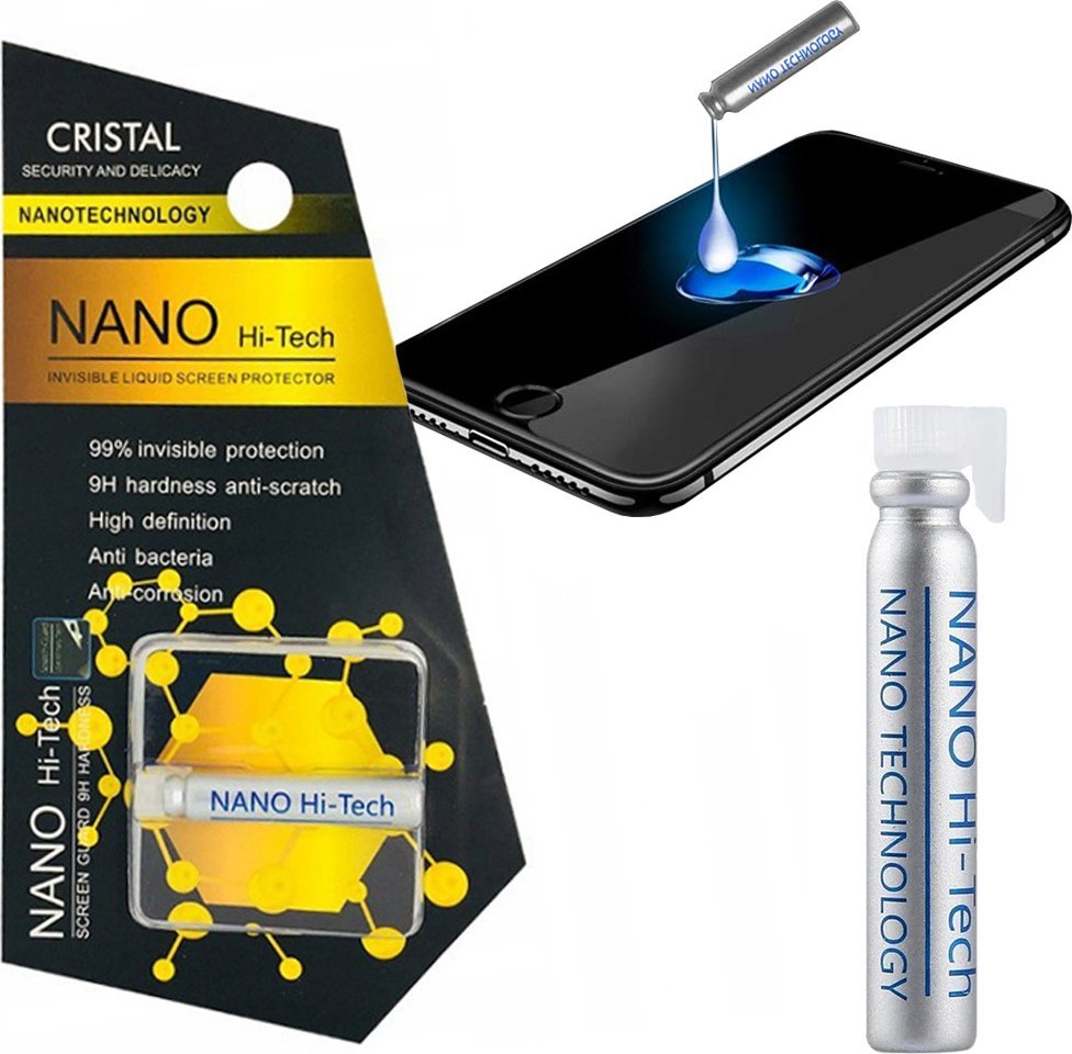 Verk Płynne nano szkło ochronne na ekran powłoka szklana 9h uniwersalne Płynne nano szkło ochronne na ekran powłoka szklana 9h uniwersalne