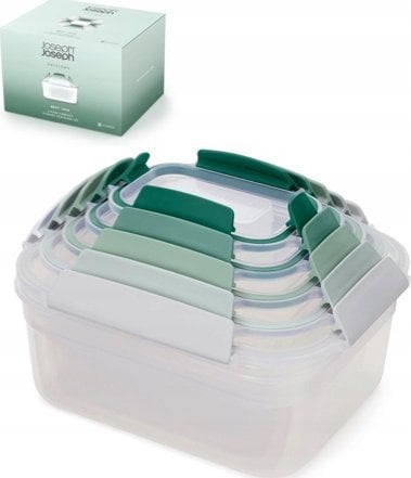 . Joseph Joseph Nest Lock Sage 5el. przezroczysty