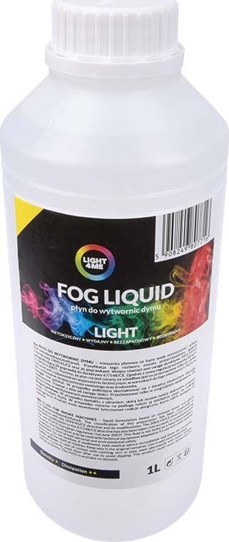 LIGHT4ME LIGHT4ME Fog Liquid Light 1l płyn do wytwornicy dymu lekki