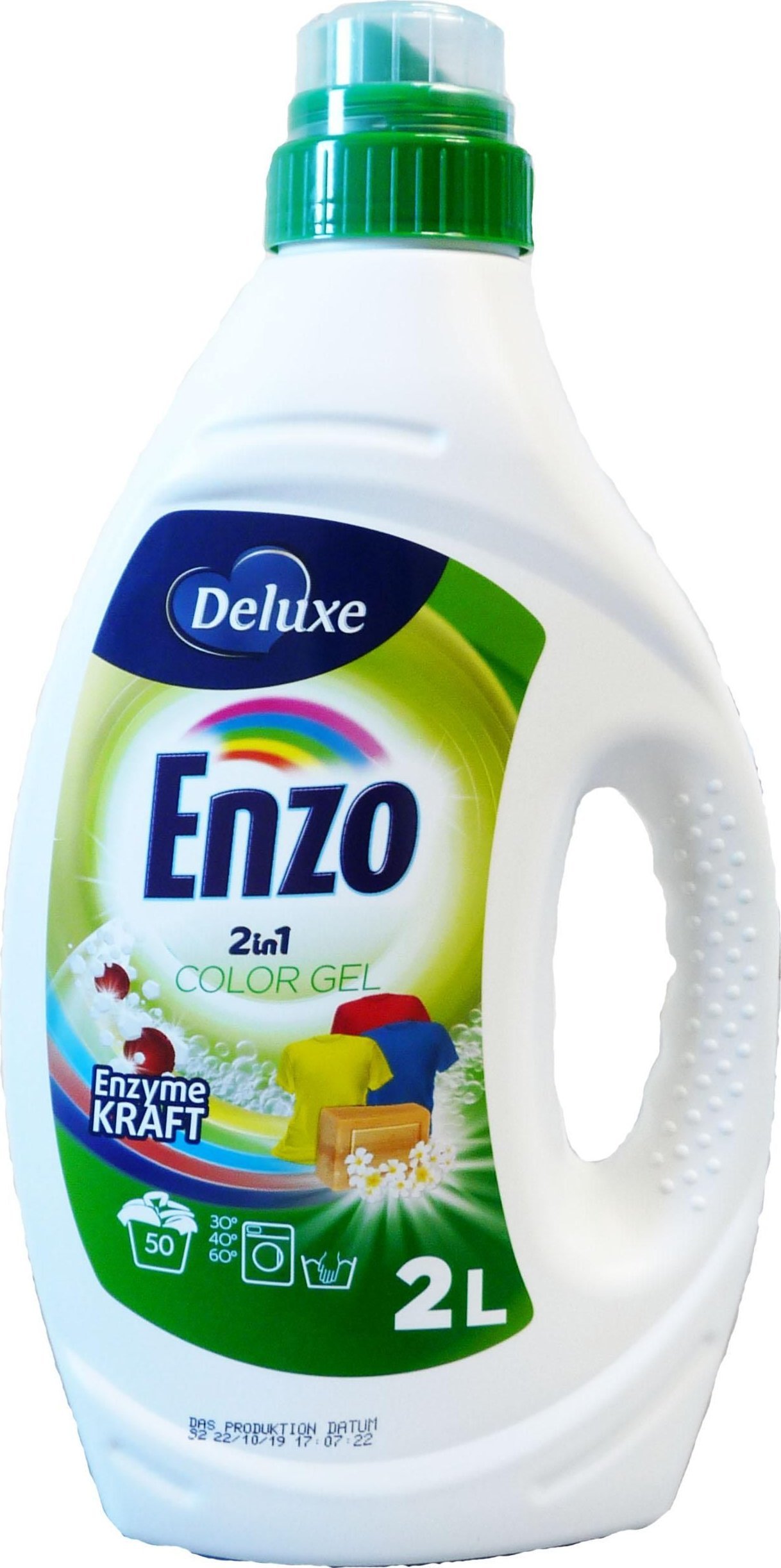 Deluxe DELUXE Enzo Żel do prania 2w1 Kolor 2l (50 prań)