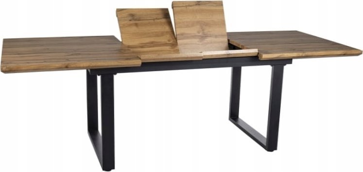 Signal STÓŁ UMBERTO II DĄB ARTISAN/CZARNY 160(240)X90