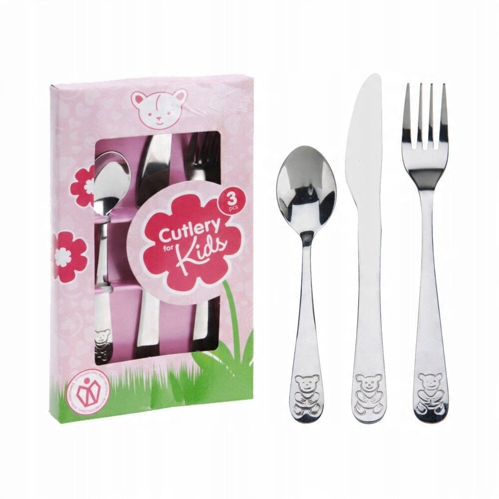 Zestaw sztućców dla dziecka, 3 elementy