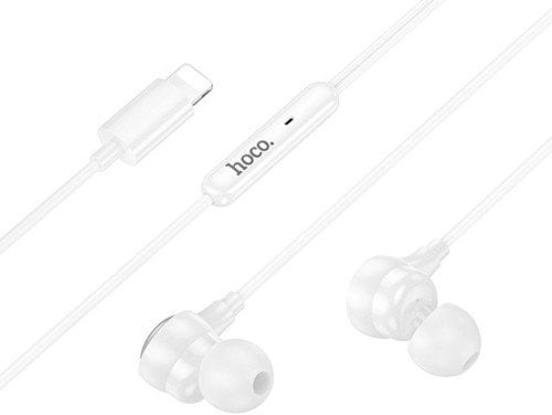 Słuchawki Hoco przewodowe M116 Benevolent biały