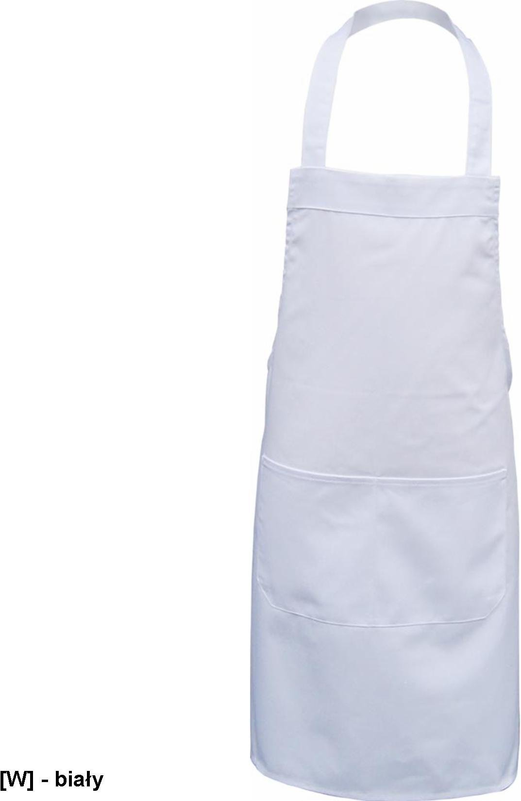 FPB-2K - Fartuch przedni: - biały