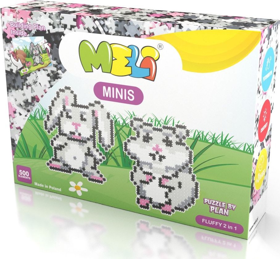 Meli Meli Minis Fluffy 2w1 500 el.