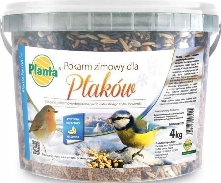 Planta Zimowa karma dla ptaków mieszanka ziaren 4kg