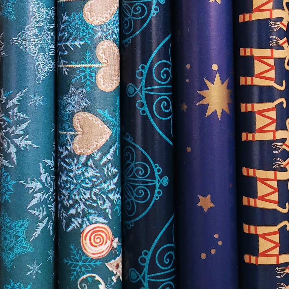 Fastima Zestaw świąteczny do pakowania 57cmx2m 5x2m ZST51