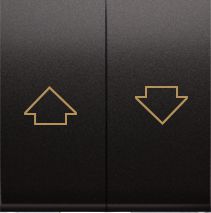 Kontakt-Simon Klawisz do przycisku żaluzjowego SZP1WM Simon 54 antracyt (DKZP1W/48)