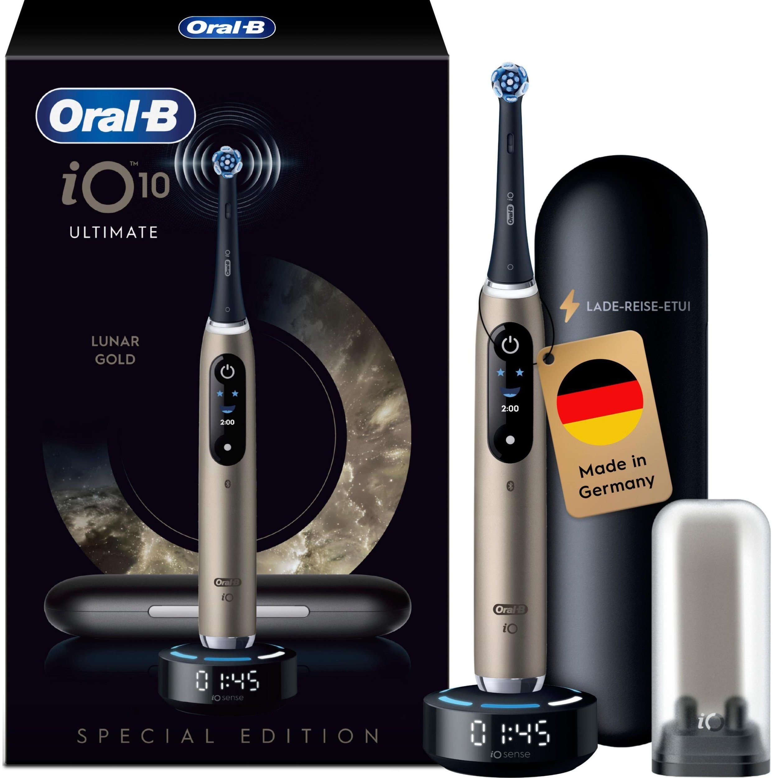 Szczoteczka Oral-B iO10 Electric Toothbrush, Lunar Gold