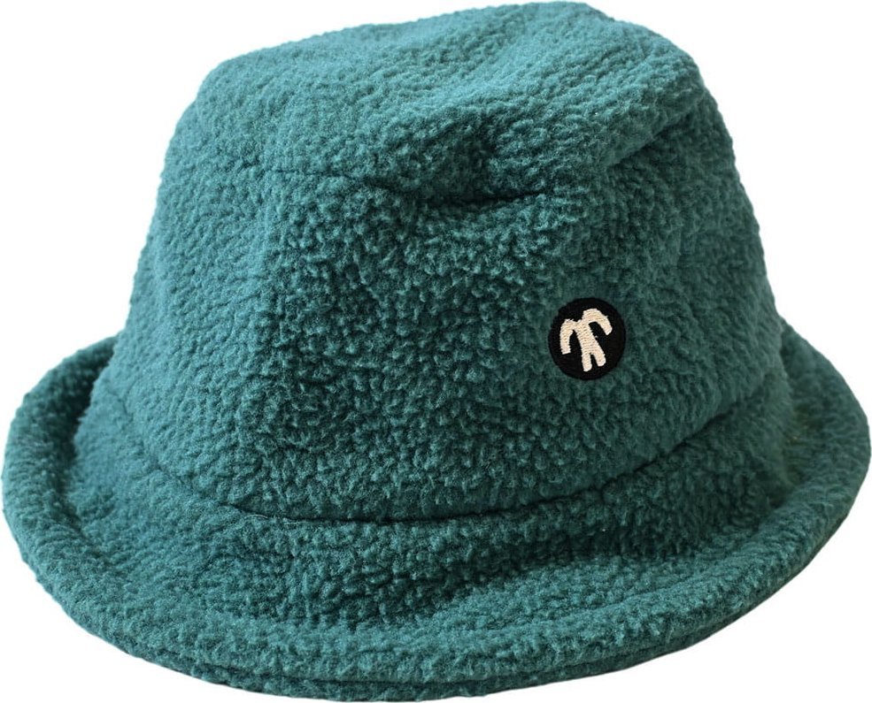 DucKsday Polarowa czapka Sherpa dla dziecka Ducksday, Dark Green, rozmiar S, 0-5 lat