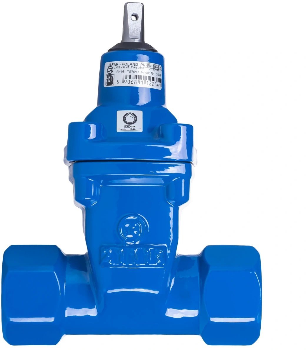 Jafar Zasuwa miękkouszczelniona gwintowana GW DN040 3116