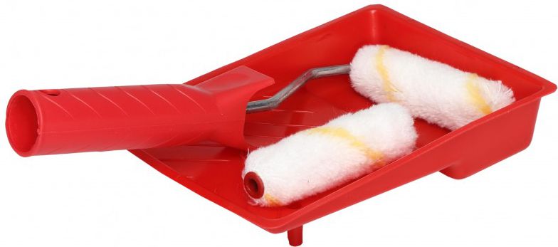 Pro-Line Zestaw malarski Mini wałek Girpaint 10cm 2szt. + kuweta (41264)