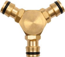 EPM Łącznik trójnik mosiężny 1/2" E-200-0107