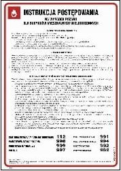 Mój dom Instrukcja Postępowania Na Wypadek Pożaru Dla Budynków Mieszkalnych (Blok) Libres Polska Sp Sgp-Db008_245X350_Hn 5904937009011