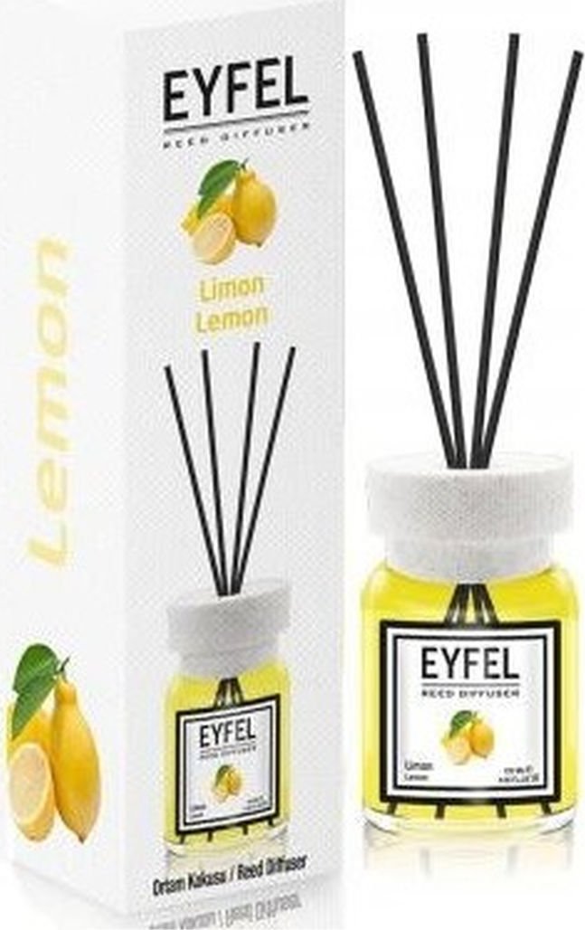 Eyfel Dyfuzor zapachowy z patyczkami Lemon 120ml