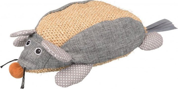 Trixie Mysz z sizalu, materiał, 30 cm, szara