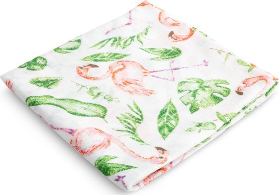 Sensillo PIELUCHA MUŚLINOWA FLAMINGI 70 X 80