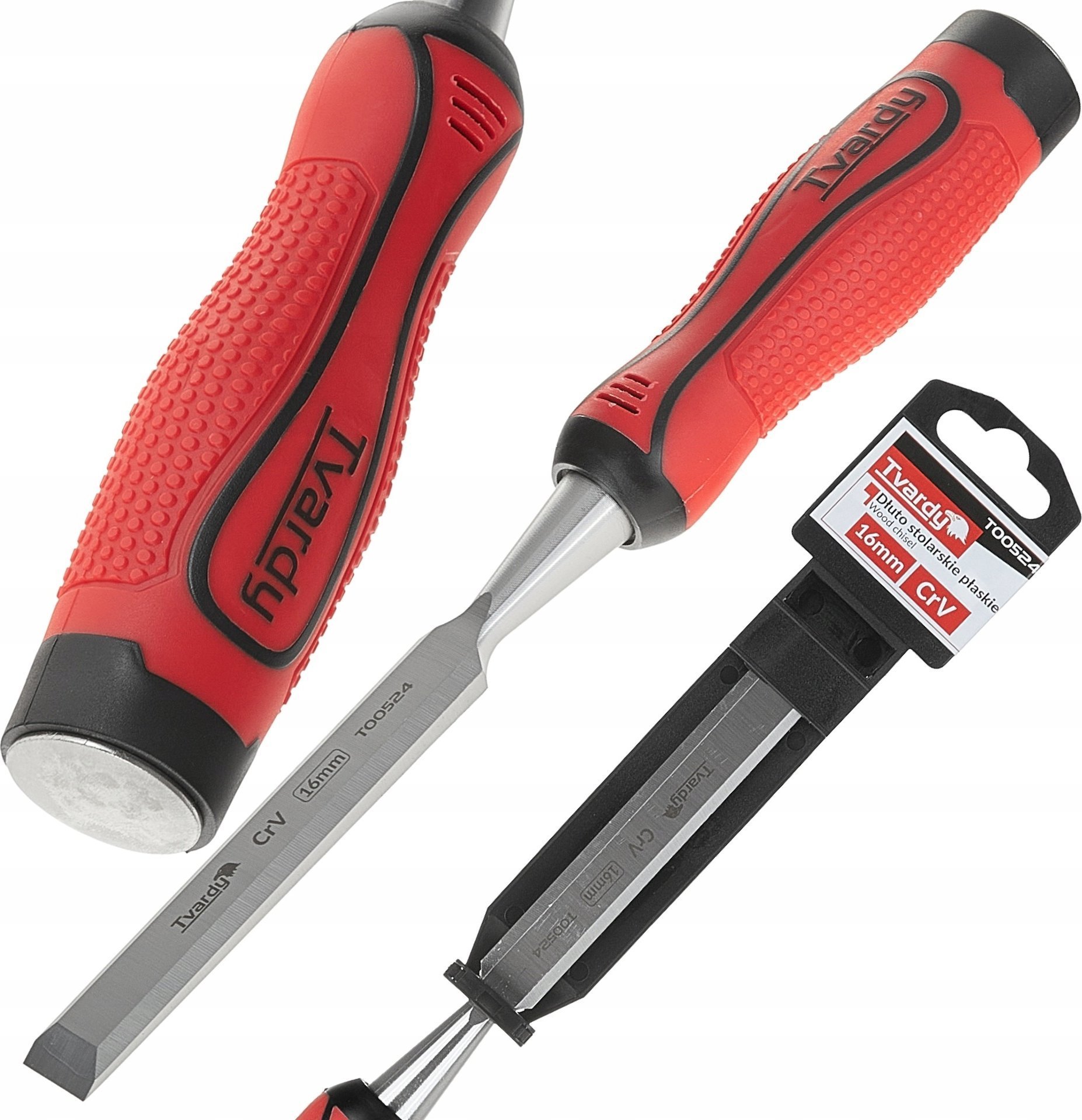 Dłuto stolarskie płaskie 16mm CrV (10/60)