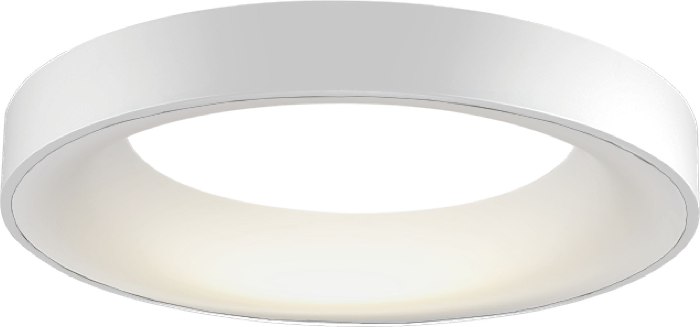 Lampa sufitowa Azzardo Plafon sufitowy akrylowy biały AZzardo Sovana Top 45 CCT WH LED AZ3433