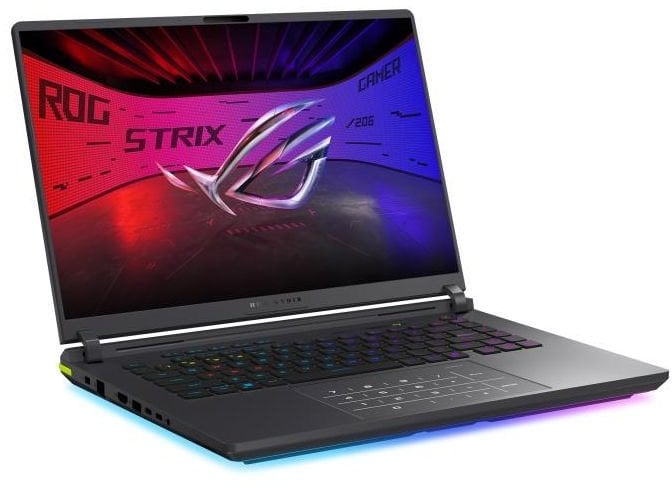 Notebook|ASUS|ROG Strix|G16 (2025)|G615LW-S5075W|CPU Core Ultra|U9-275HX|2700 MHz|16"|2560x1600|RAM 16GB|DDR5|5600 MHz|SSD 1TB|NVIDIA GeForce RTX 508