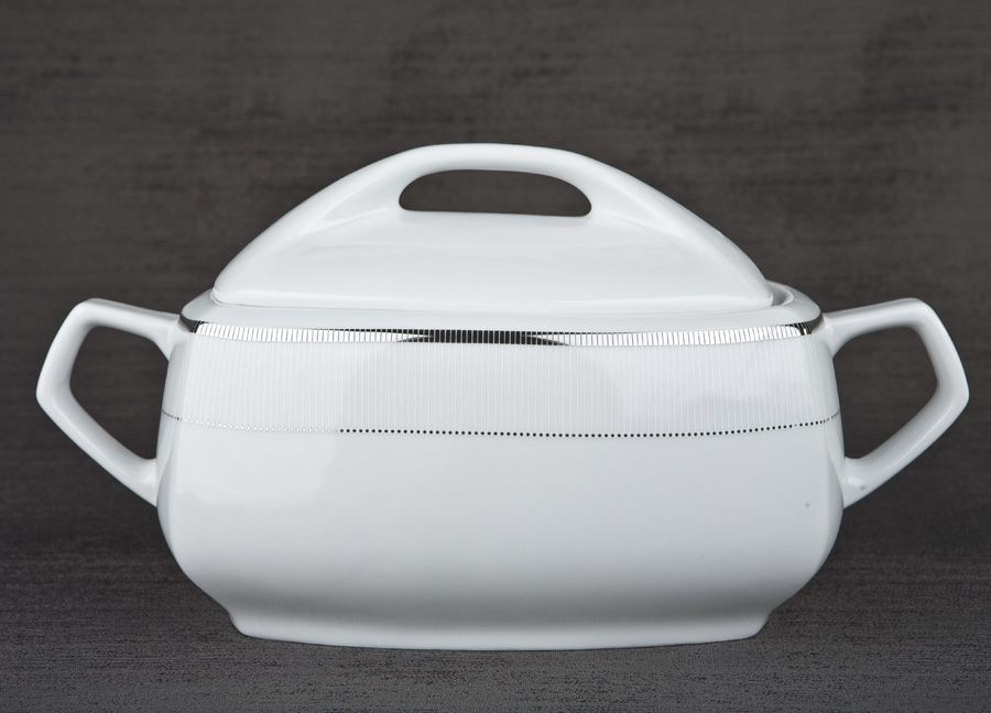 Ćmielów Waza 3L Marcello Silver