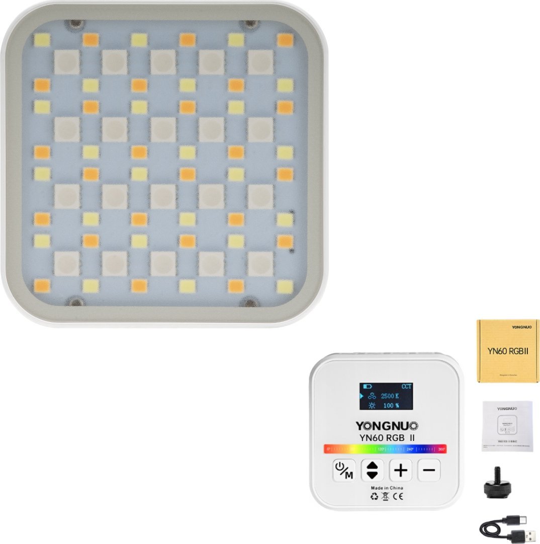Yongnuo YONGNUO YN60 Lampa LED 2500 K - 9900 K biała
