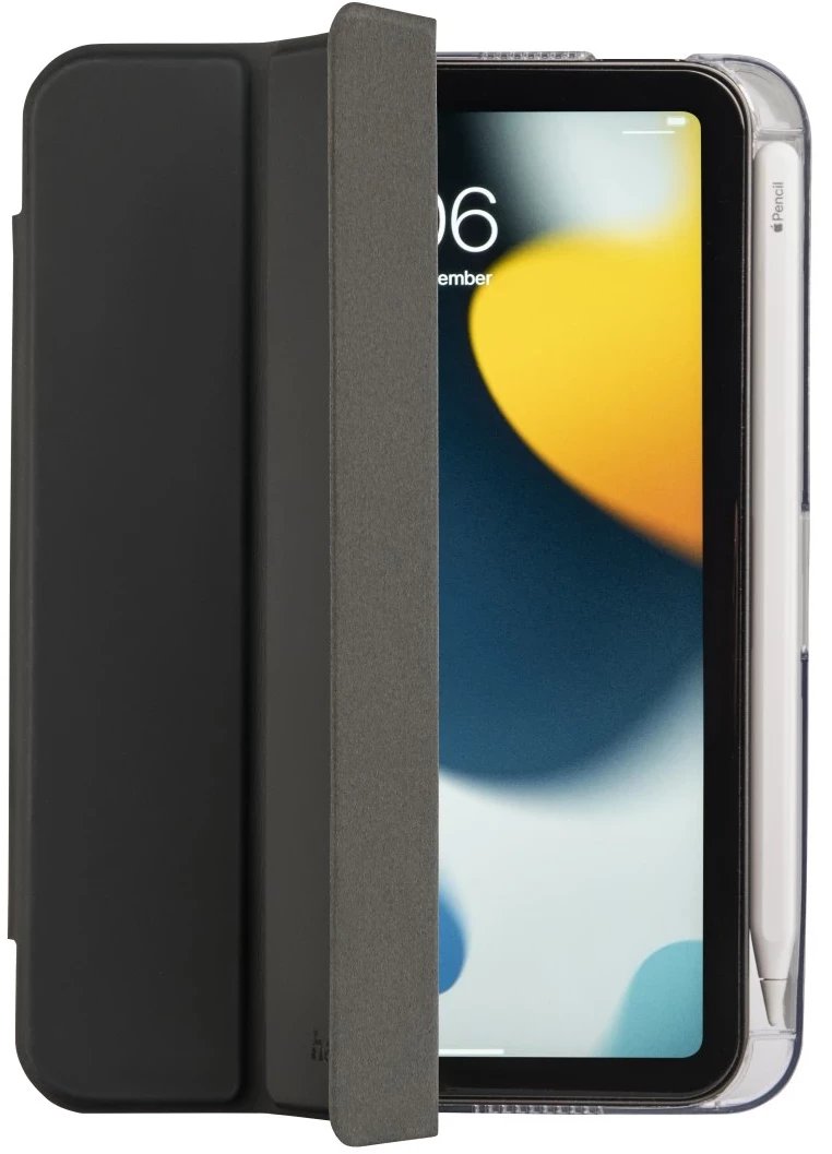ETUI FOLD CLEAR Z MIEJSCEM NA RYSIK iPad MINI 8.3“ 7 gen 2024 CZARNE