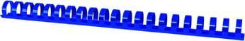 Office Products Grzbiety do bindowania OFFICE PRODUCTS, A4, 22mm (210 kartek), 50 szt., niebieskie
