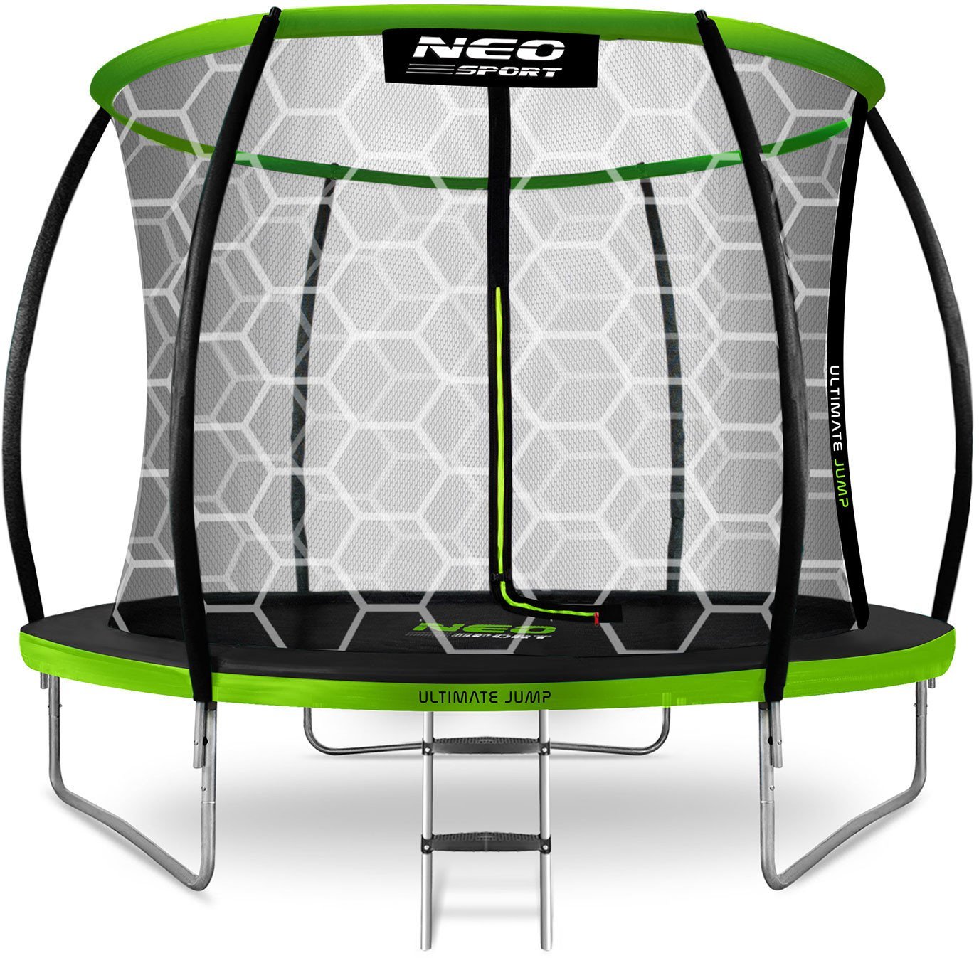 Trampolina ogrodowa Neo-Sport NS-08C221 z siatką wewnętrzną 8 FT 252 cm
