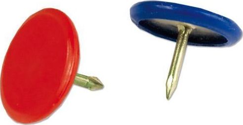 Milan Pinezki powlekane tworzywem 70szt MILAN