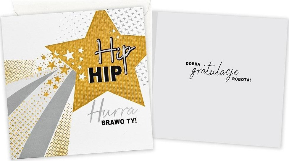 Karnet Hip hip hurra (gwiazdki)