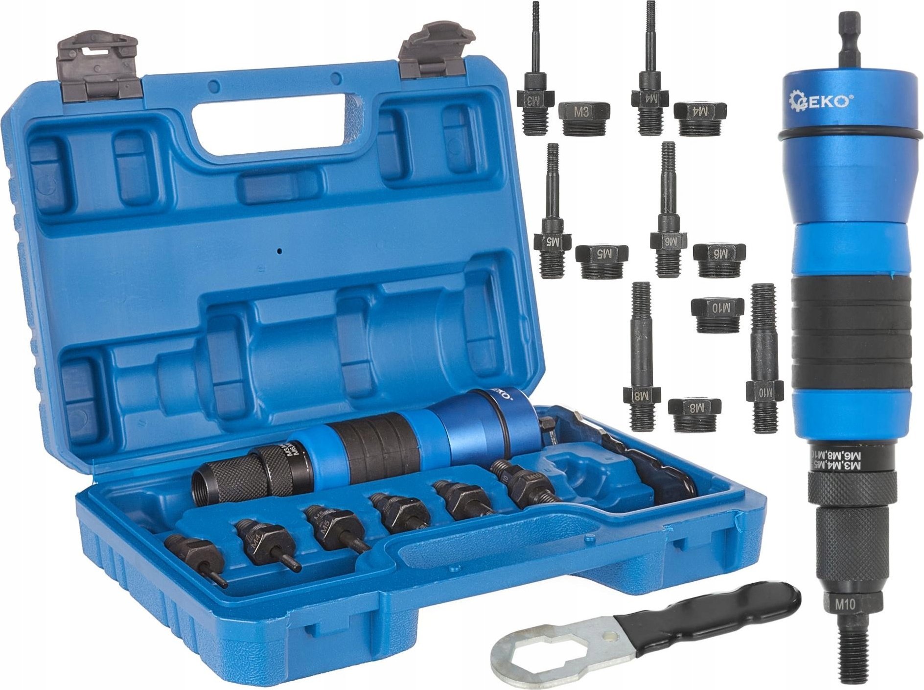 Silver SILVER NITOWNICA DO NITONAKRĘTEK ADAPTER NA WKRĘTARKĘ M3-M10