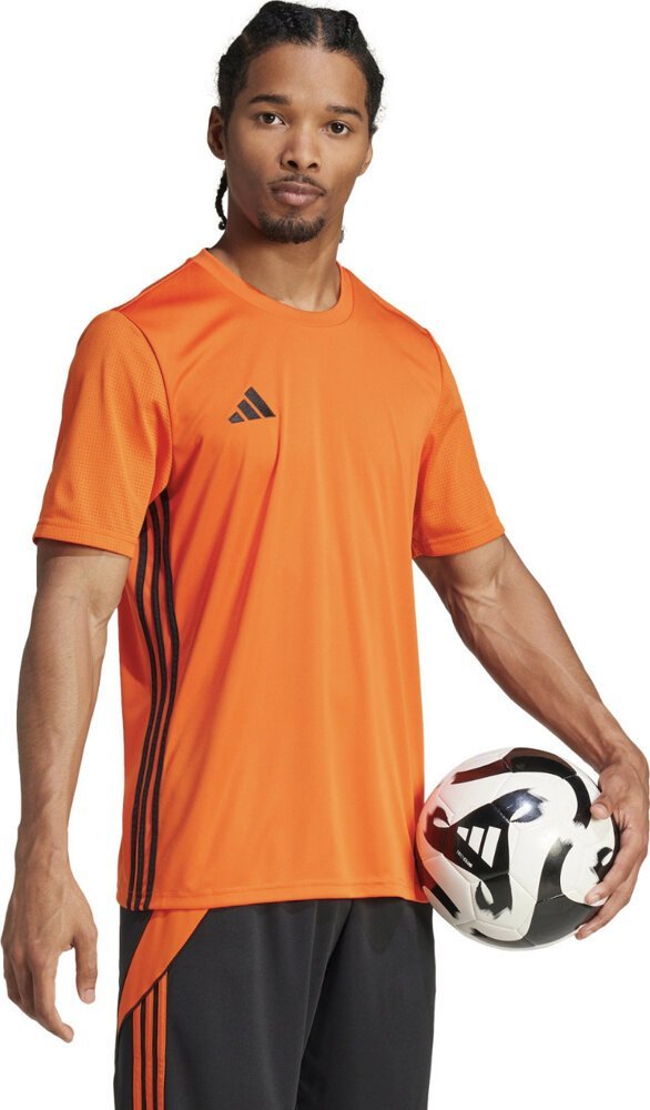 Adidas Koszulka męska adidas Tabela 23 Jersey pomarańczowo-czarna JI8827 M