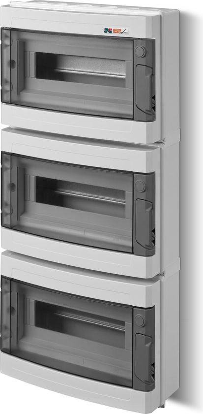 Elektro-Plast Rozdzielnica modułowa EP-LUX PLUS RN 3/39 drzwi transparentne N+PE IP40 (1908-01)