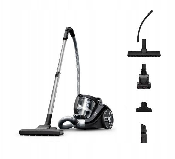 Odkurzacz Tefal Compact Power XXL 900 W bez pracy czarny - Puteklu sucejs TW4B75 (3221616113367)