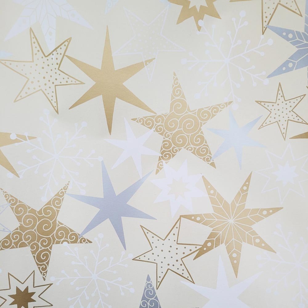 Fastima Papier świąteczny do pakowania kolorowy 70cmx4m 4m6