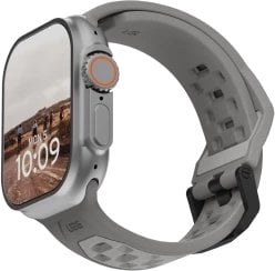 UAG Civilian - silikonowy pasek do Apple Watch seria: 1-3, 42mm / 4-6 & SE 1-2, 44mm / 7-9, 45mm / 10, 46mm / Ultra 1-2, 49mm (titanium)