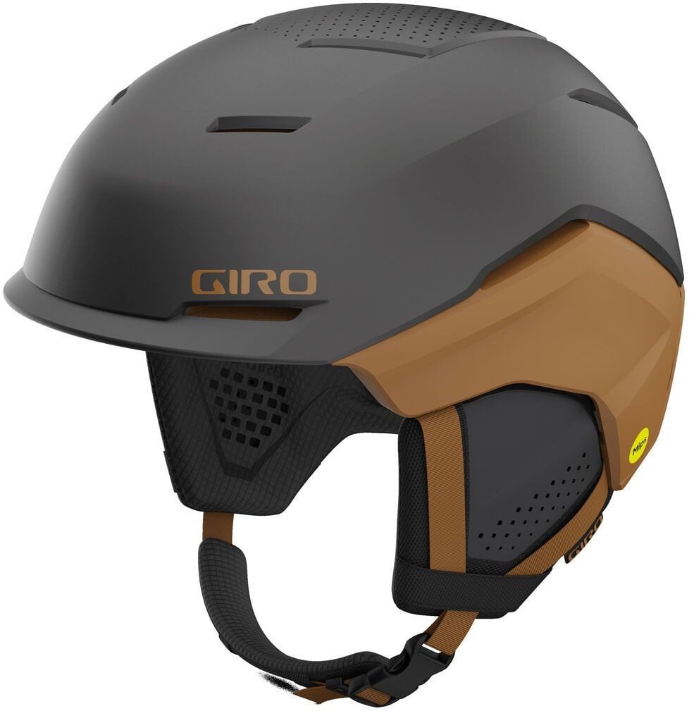 Kask zimowy GIRO TENET MIPS metallic coal / tan roz. M (55.5-59 cm) (NEW 2023/2024)