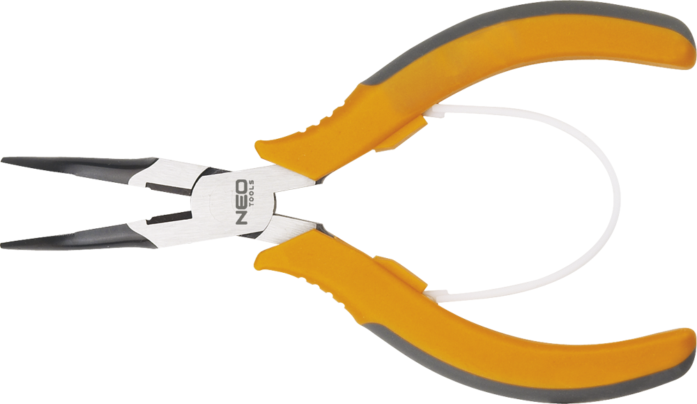 Neo Szczypce precyzyjne wydłużone wygięte 140mm (01-103)