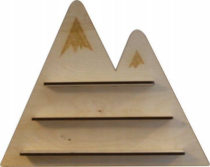 naSciane Półka góra góry styl skandynawski do pokoju salonu