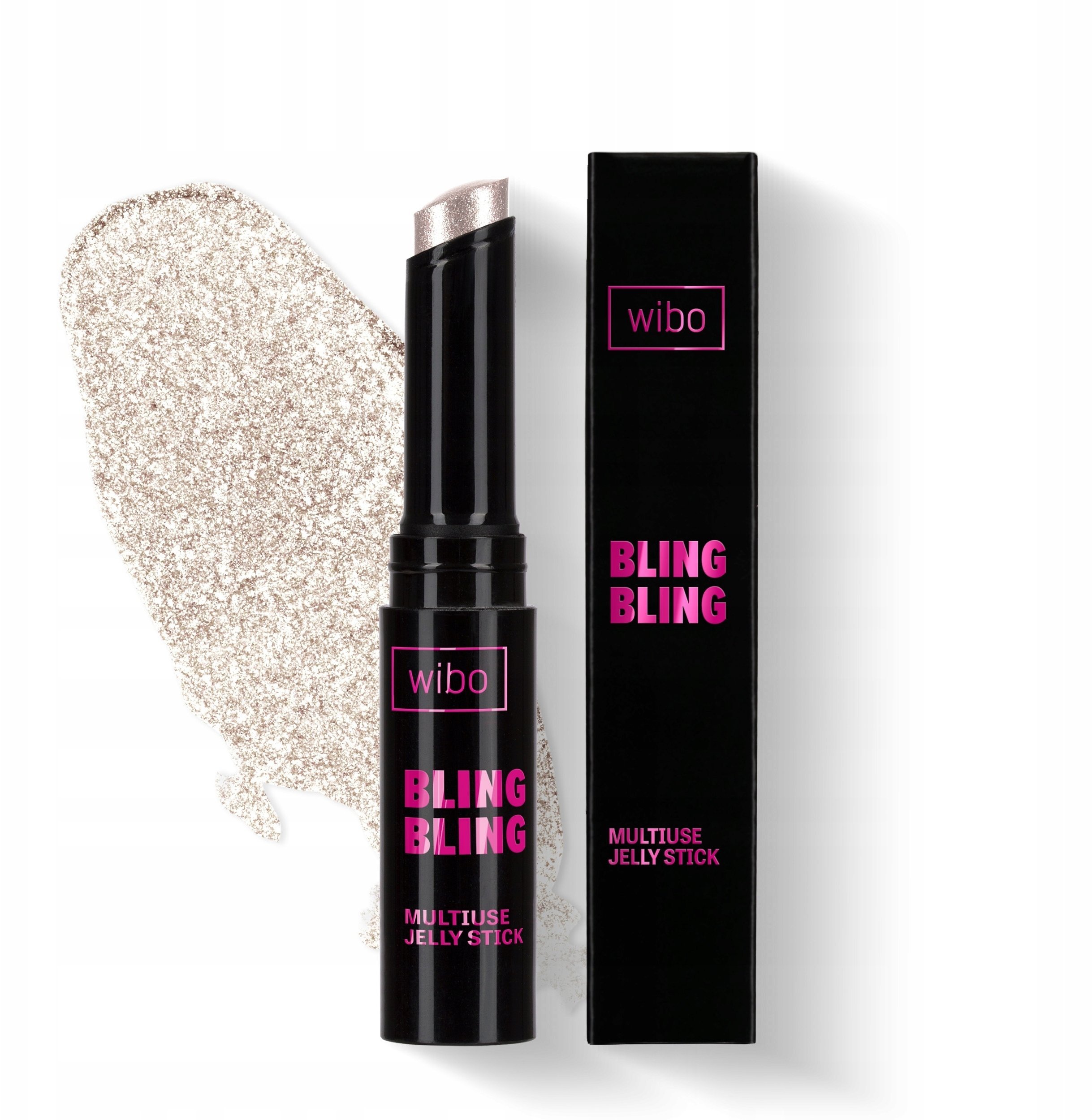 WIBO_Bling Bling rozświetlacz do twarzy w sztyfcie 1 Friday Feeling
