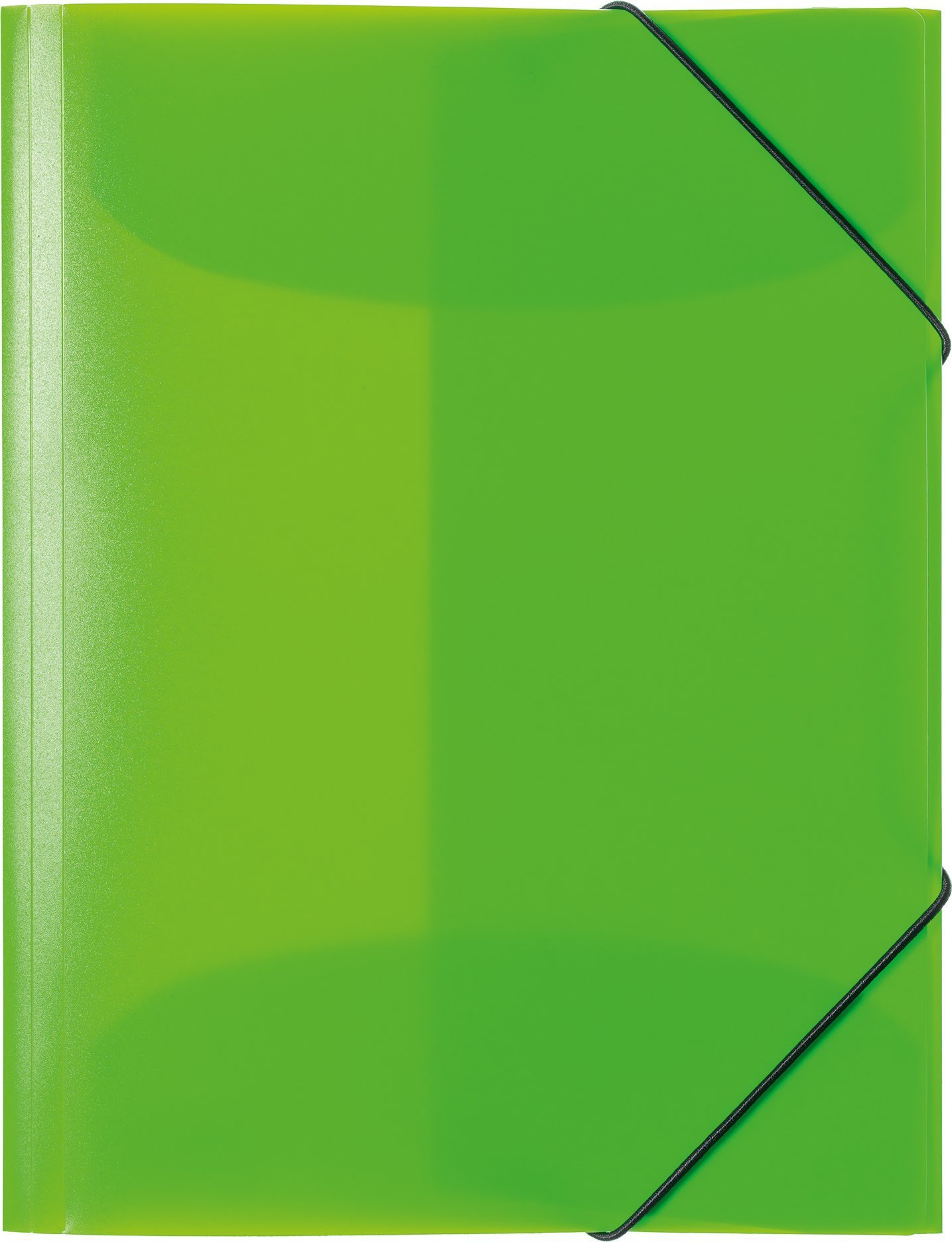 Herma HERMA Sammelmappe A4 neon grün Polypropylen 3St.