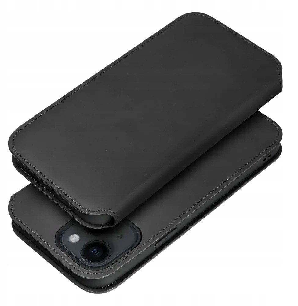Kabura DUAL POCKET Book do SAMSUNG S25 Plus czarny